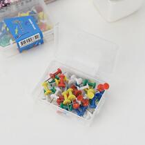Special color I-shaped nails for felt plate PP boxed I-shaped nails 35 pieces wholesale