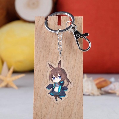 taobao agent Acrylic double-sided keychain, cute pendant