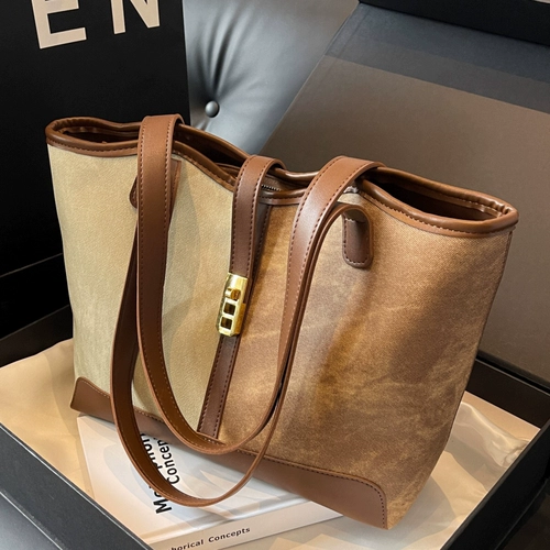 Модная вместительная и большая демисезонная универсальная сумка на одно плечо, городской стиль