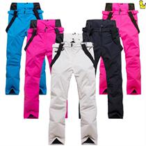 Ski pants womens thick mens and womens double board motorcycle leg guards