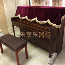 Manufacturer direct sales Jane about generous gold velvet piano hood violin cover cloth anti-dust cover towel cloth art Easy
