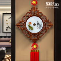New Chinese wall decoration pendant porch living room sofa background wall restaurant hanging retro housewarming new home gifts