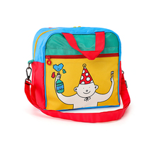 NDHT Clown Series Large Capacity Lunch Bag Messenger Bag Waterproof Rice Bag Literary Shoulder Bag Cute Portable