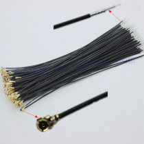 IPX single head wire 1 13 wire IPEX adapter cable 1 13 black wire single head 15CM long tail tin