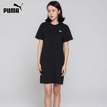 PUMA PUMA dress dress 2021 summer new sports dress round neck long short sleeve T-shirt 531494-01