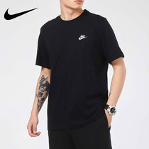 NIKE NIKE short sleeve mens 2021 summer new sports T-shirt black half sleeve T-shirt AR4999-013
