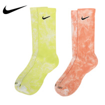 Nike socks mens socks womens socks 2021 autumn and winter New two pairs of sports socks casual stockings DM3407-904