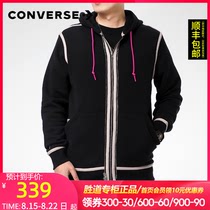Converse jacket jacket mens and womens 2021 new sportswear hooded casual jacket 10019463-A15