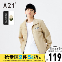 A21 mens clothing stand long sleeves jacket 2022 spring new mens boarder wind clothes studentss port wind clothes men