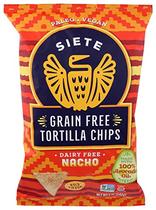 Siete Grain Free Tortilla Chips Nacho 5 oz null