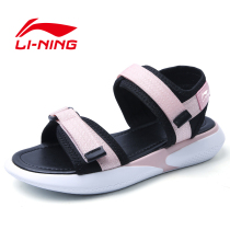 Li ning sandals womens shoes 2021 summer new breathable lightweight and comfortable velcro beach shoes trend sneakers