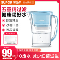 Supoire Net Kettle Tap Water Active Carbon Filter Home Straight Drinking Kitchen Water Purifier Filter Kettle water filter