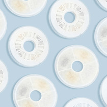 gex water dispenser pet filter cotton mesh hagen cat and dog circulating drinking fountain filter softened water catit