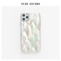 Qiao Jingjing with Apple 11 mobile phone case Huawei natural Fritillaria shell suitable for iphone12promax fall