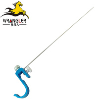 Wrangler aluminum alloy fish protection hook stripper fish picker needle hook hook fishing gear fishing supplies