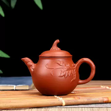 中国美術 中国宜興 柿扁壺 紫砂壺 紫砂茶壺 茶器 茶道具 正宗宜興紫砂
