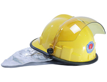 Fire helmet 3c Korean semi-helmet FTK-B A test report certification yellow 2015