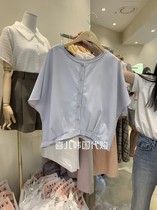 FAVE-L South Korea Dongdaemun 2022 summer new short style thin fashion all-match short-sleeved T-shirt women