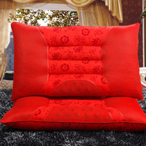 Wedding Celebration Cassiae Magnetotherapy Pillow Wedding Large Red Pillow Festive single pillow core health care pillow neck pillow