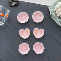 Silicone invisible bra nipple areola stickers sticky glue anti-bump walking thin breathable swimming Waterproof unisex