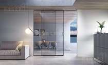 Rose Island panoramic door M1-S722 aluminum alloy kitchen door balcony door balcony door partition safety