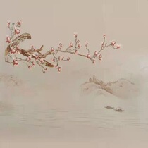(Xian actually) Lerisard brand can make new Chinese style TV background wall sofa background