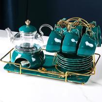 Fruit Teapot Flower teapot set Nordic net celebrity ceramic heatable Fruit teapot English Afternoon tea tea set set