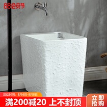 Outdoor pool basin Mop pool Mop pool Balcony Household bathroom Courtyard Mop pool Floor basin Mop basin Villa