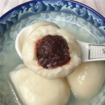 10 hummus dumplings with water milled dumplings Handmade Lantern Festival Wuxi cuisine special snacks boiled in water