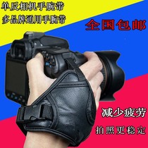 DSLR Micro Single camera Hand strap Camera Accessories for Canon Nikon Sony Pentax Leather Wristband Wrist strap