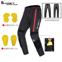 Motorcycle riding pants mens locomotive anti-fall pants off-road racing pants warm windproof motorcycle rally rider pants Four Seasons