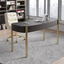 Light luxury rock board desk dresser One-piece home office desk Small apartment Modern simple bedroom design sense desk