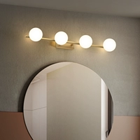 Скандинавские передние фары для ванной комнаты для зеркала для коридора, современное медное светодиодное бра