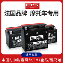 French BS motorcycle battery large-capacity lead-acid battery high temperature explosion-proof high-performance competitive battery