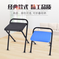 Folding stool Mazar plastic economical adult easy to carry home outdoor student chair small bench