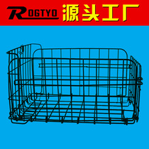 Bicycle folding rear basket front basket mountain bike rear shelf car frame front hanging vegetable basket universal riding accessories