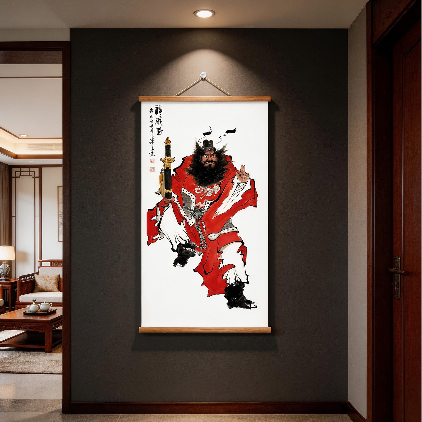 钟馗水墨画-钟馗水墨画促销价格、钟馗水墨画品牌- 淘宝