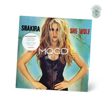 Reservation] Shakira She Wolf 2LP UO Light Green Color Glue Vinyl Record