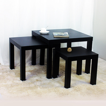 Simple window table Kang table high and low tea table small square table low table computer table Kang a few tatami table modern
