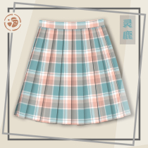 Hitomi Fu treasurer original JK uniform store met the divine deer impression grid(Spirit deer)