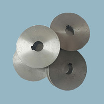 Belt pulley belt disc motor wheel triangle with wheel synchronous wheel A type B type single groove double groove cast iron belt pulley