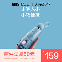 BENEUNDER CAPSULE UMBRELLA Capsule Umbrella Sun Umbrella Female Sunscreen for anti-UV and rain-proof Sun Umbrellas Portable