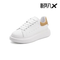 Belle 2021 autumn new shopping mall with thick soled white shoes casual color board shoes womens single shoes W7V1DCM1