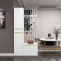 Home shoe cabinet entrance cabinet integrated entrance hall partition cabinet modern simple living room screen decoration cabinet can be hung