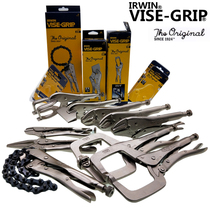 American VISE-GRIP handshake brand imported forceps round mouth screw curved mouth clamping pliers Welding multi-purpose pliers