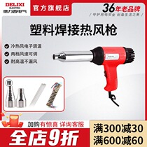 Delixi Electric Hot Air Gun Temperature Control Air Gun Baking Gun PP Welding Rod Automobile Bumper Welding Gun Plastic Welding Gun