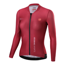 Weipai summer cycling clothing womens spring and autumn breathable long-sleeved cycling top new road cycling clothing equipment