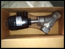 Factory direct CHISIN pneumatic threaded angle seat valve plastic head manual pneumatic integrated wire mouth 304 stainless steel
