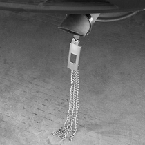 Automotive anti-static Eliminator car to static exhaust pipe mop the floor with the ground strap discharge chain hanging