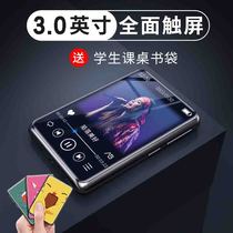 Full screen mp3mp4 walkman Student ultra-thin portable portable Bluetooth music player mp5mp6 Lossless reading novels and listening to songs Touch screen English listening external p3 recording artifact mp7